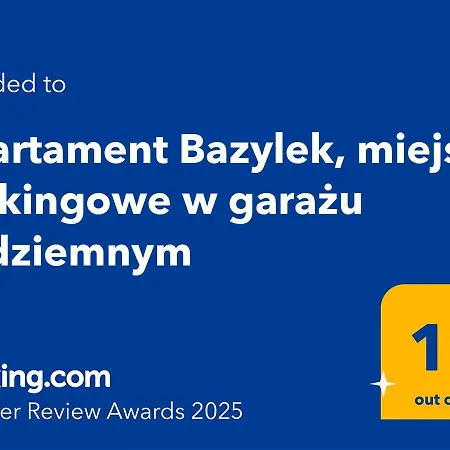 Bazylek, Miejsce Parkingowe W Garazu Podziemnym Apartment Krakow